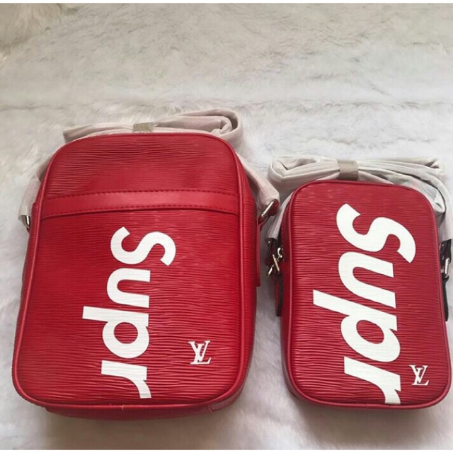 lv supreme sling bag