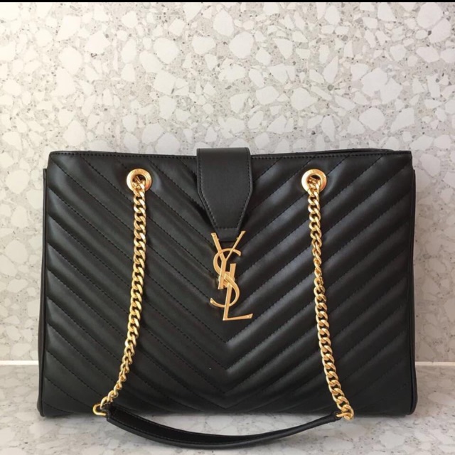 ysl chain tote