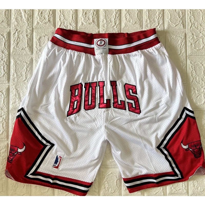 Mitchell  Ness Just Don Co-branded Chicago bulls Retro Basketball Shorts  Men's Shorts # | Shopee Philippines