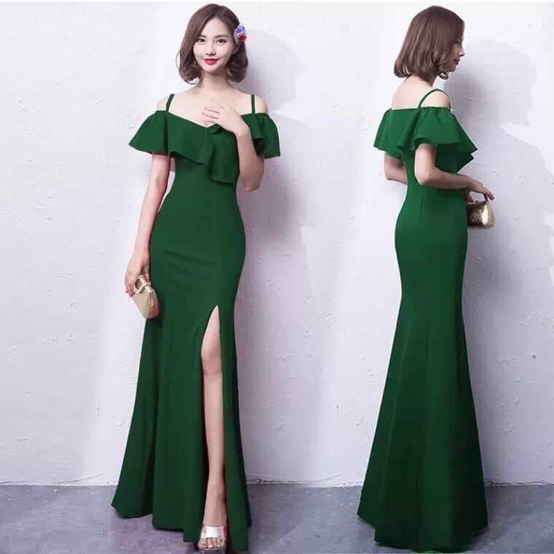 Shop emerald green dress for Sale on Shopee Philippines