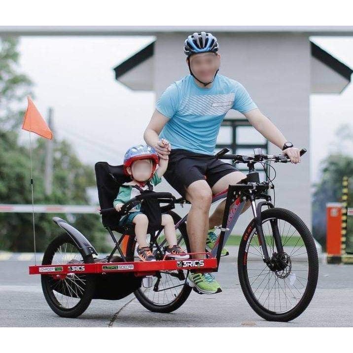 tandem bike with sidecar