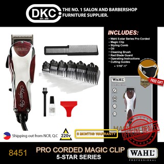 wahl magic clip 220v