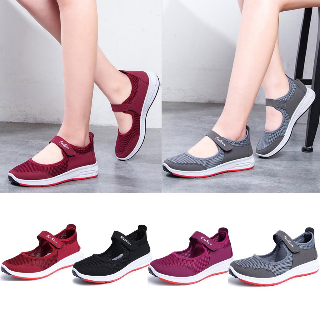 Women s Fashion Casual Shoes  Velcro Ladies Sneakers 