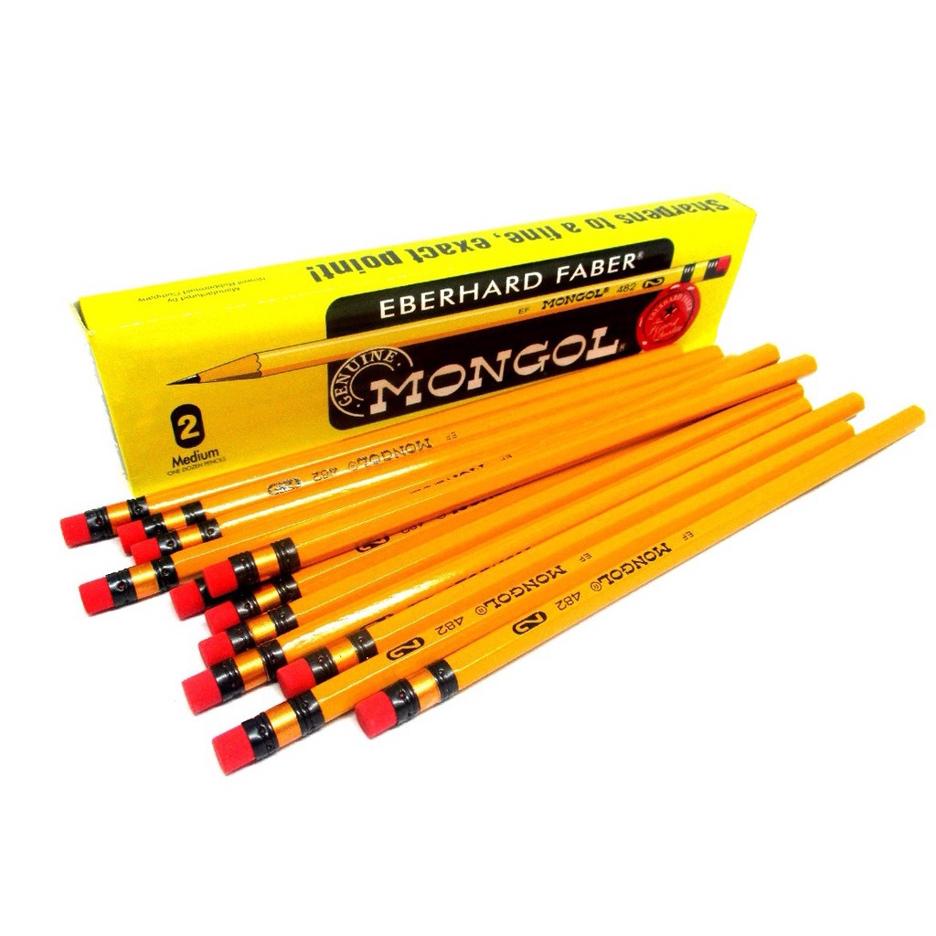 Mongol pencil No.2 Drawing pencil /writing pencil/sold per pcs Shopee