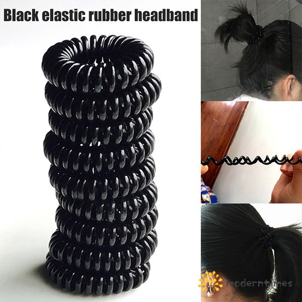 black hair accessories