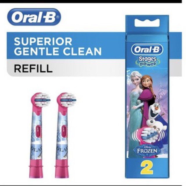 Systematisch Slijm Gelukkig Band New Auth Oral-B Rechageable Toothbrush Replacement Head 2Pack- Frozen/Cars  | Shopee Philippines