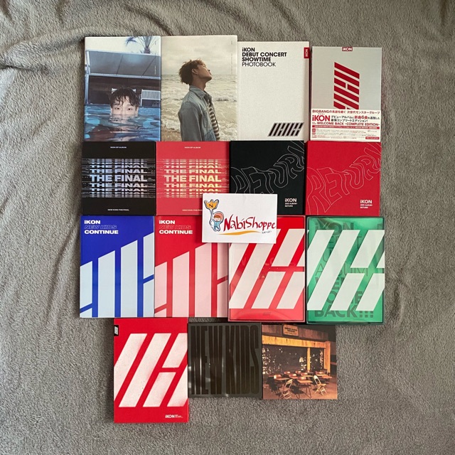 [ON HAND] UNSEALED iKON ALBUMS [PB and CD only] Shopee Philippines
