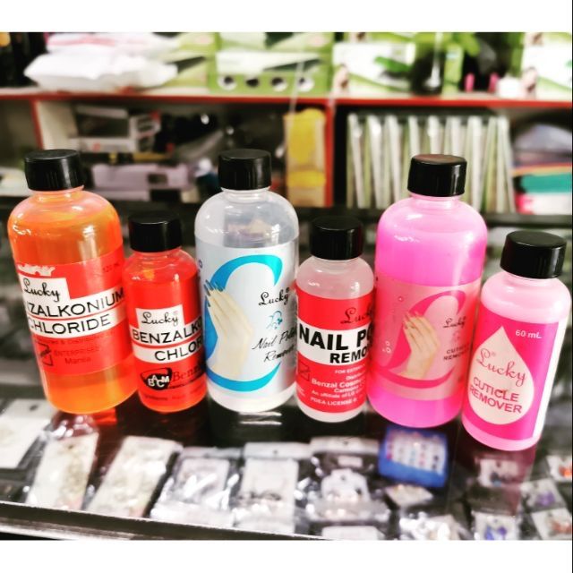 Nail Manicure Set Acetone Merthiolate Cuticle Remover Shopee Philippines