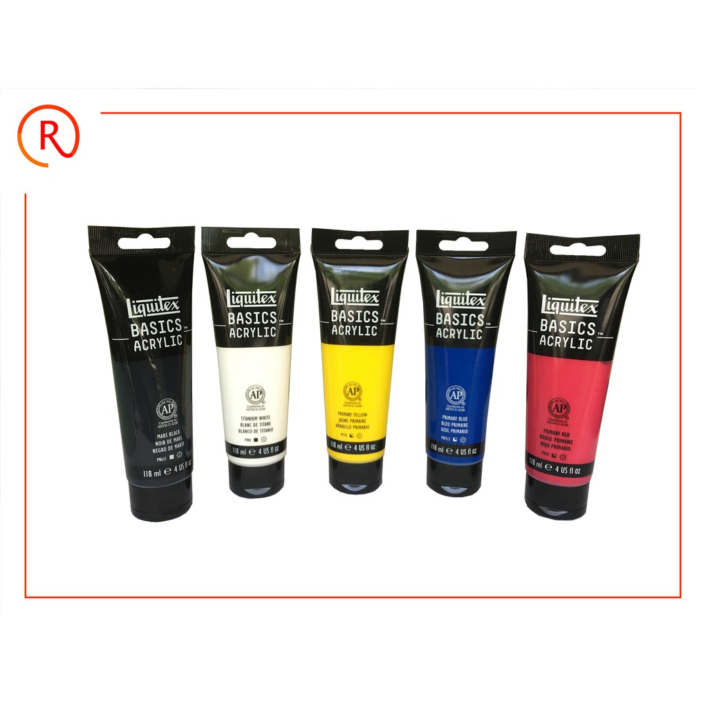 Liquitex Basics Acrylic Paint 118ml (1/2) Shopee Philippines