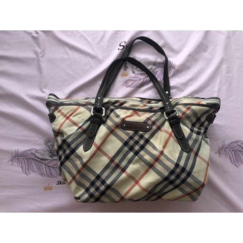 preloved Burberry tote bag | Shopee Philippines