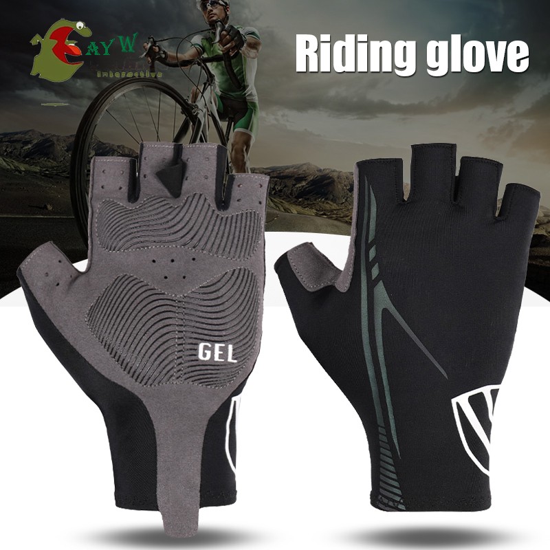Details about   Half Finger Hand Protection Non-slip Fingerless Fishing Gloves Cycling Mitten 