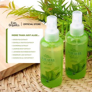Ever Organics Aloe Vera Face Mist 150ML | Shopee Philippines
