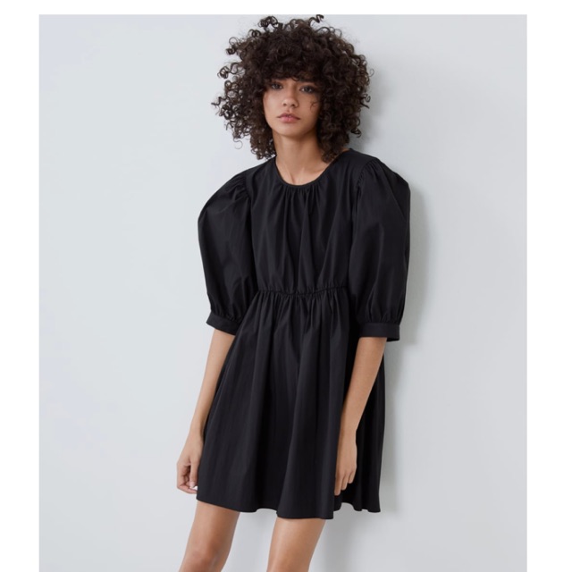 zara babydoll dress