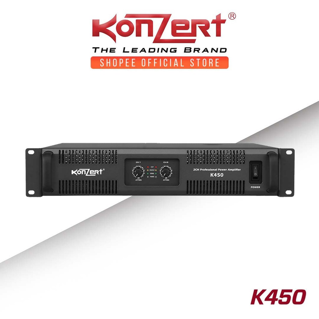 Konzert K450 Power Amplifier Shopee Philippines