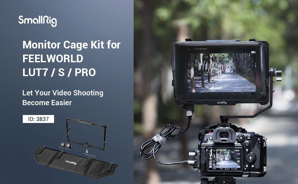 Nitze Feelworld LUT7/ LUT7S ケージ リグ Amazon.com : Nitze LUT7 Cage for Feelworld LUT7/ LUT7 PRO/ LUT7S