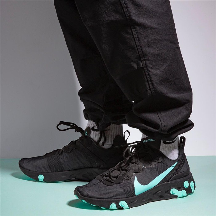 nike react element 55 black green