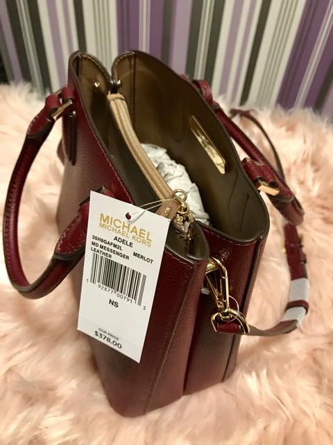 michael kors adele messenger