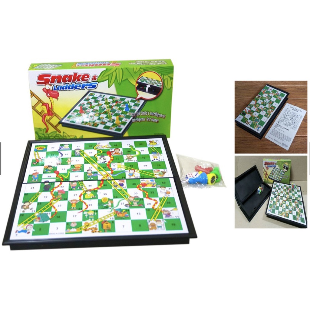 Large Snake and Ladders Boards & Family Game Big size board Shopee