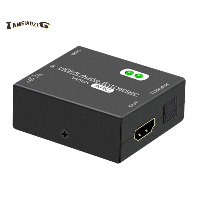 4k Hdmi Audio Extractor Converter Spdif 5 1 Output Support Arc Function For Tv Box Ps4 Dvd Blu Ray Shopee Philippines