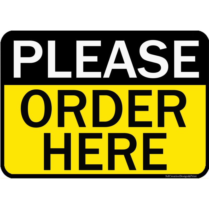 please-order-here-a4-laminated-signage-shopee-philippines