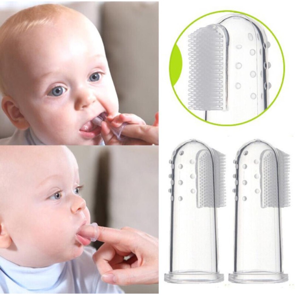 TFL Baby Finger Tooth Brush Silicon Toothbrush Teething