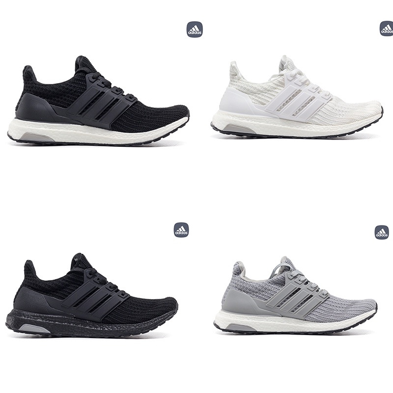 Adidas Ultra Boost 4.0 running shoes original for women and men with box  and free socks | Shopee Philippines
