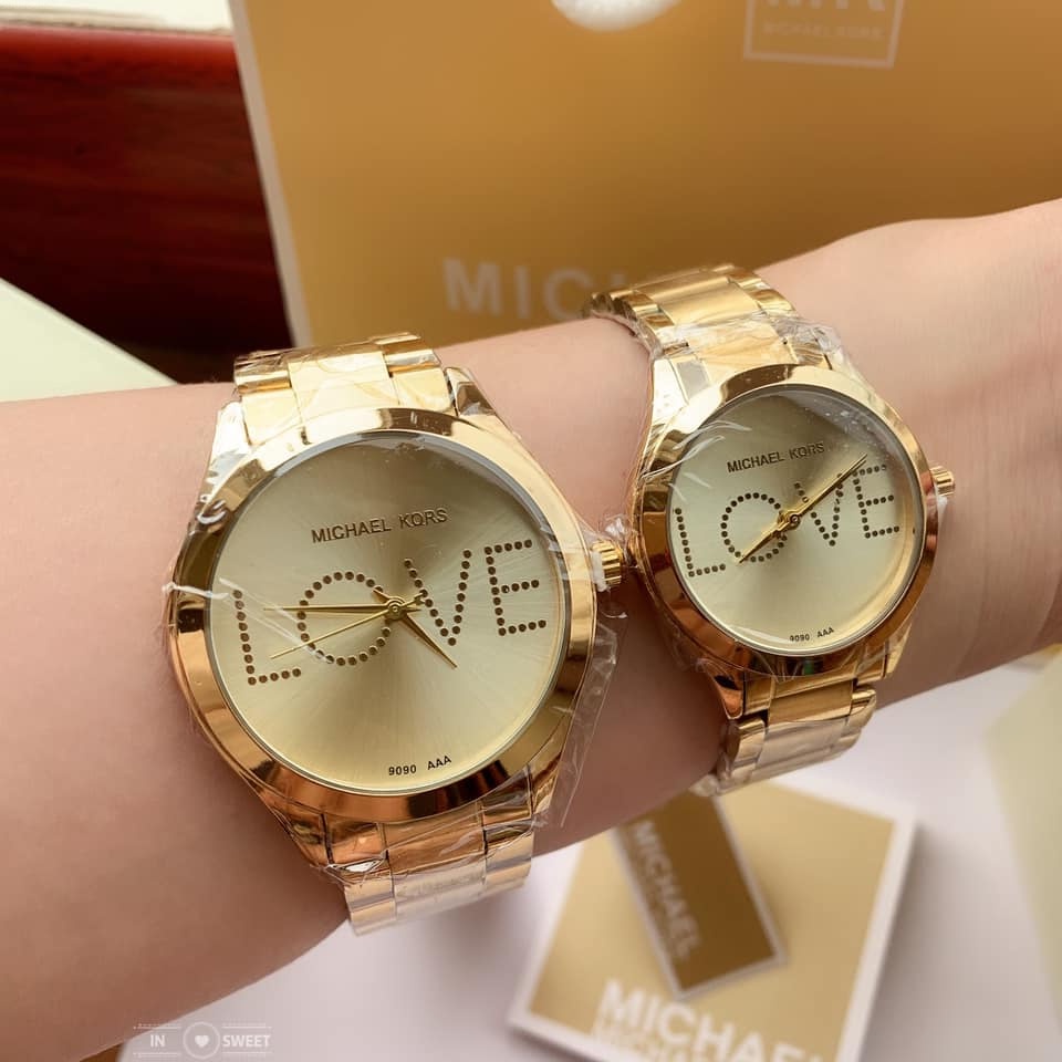 Total 38+ imagen michael kors couple watch set