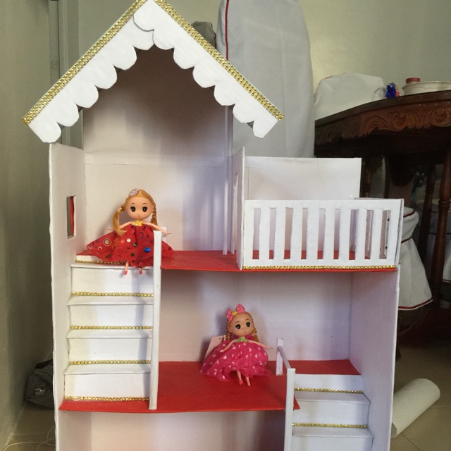 cardboard dollhouse for sale