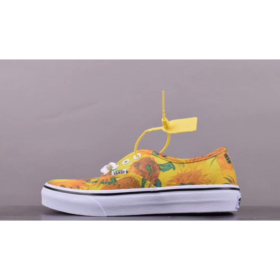 vans sunflower women's shoes