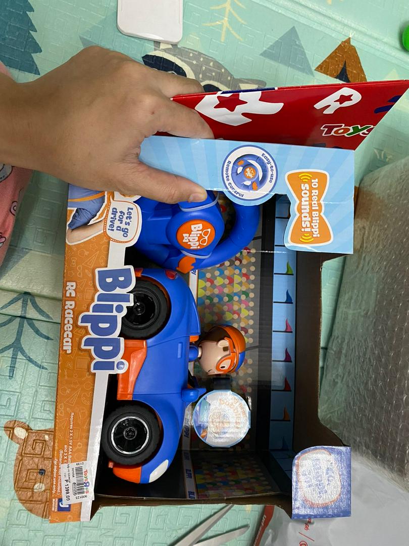 blippi remote control car