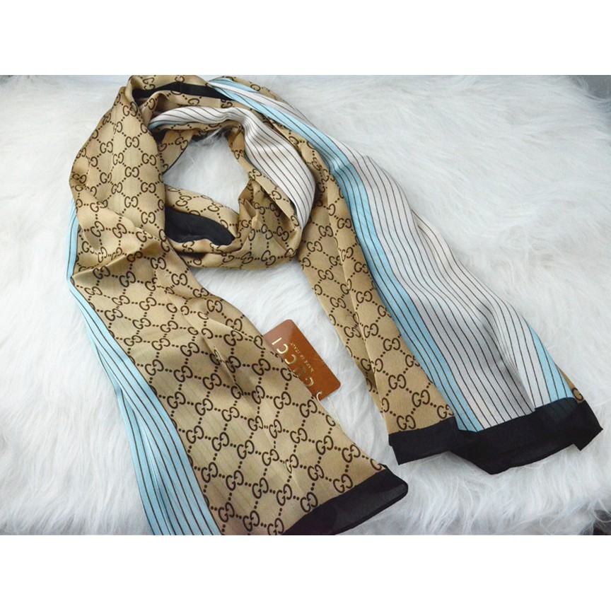 gucci satin scarf