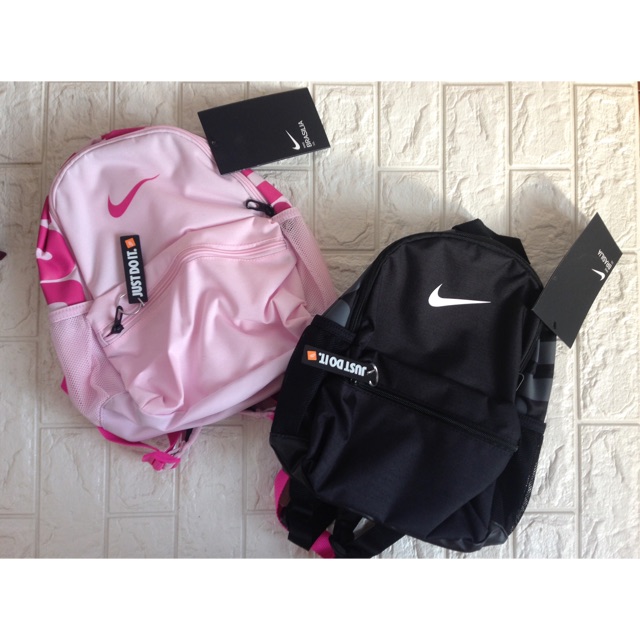 pink nike mini backpack
