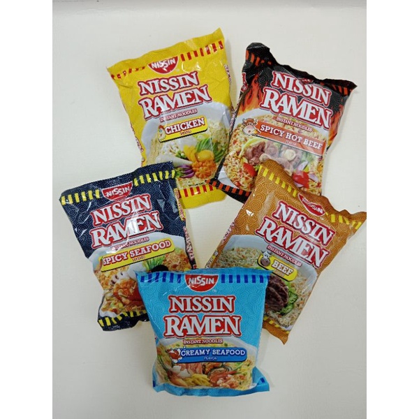 Nissin Ramen Instant Noodles 5 Flavors Shopee Philippines