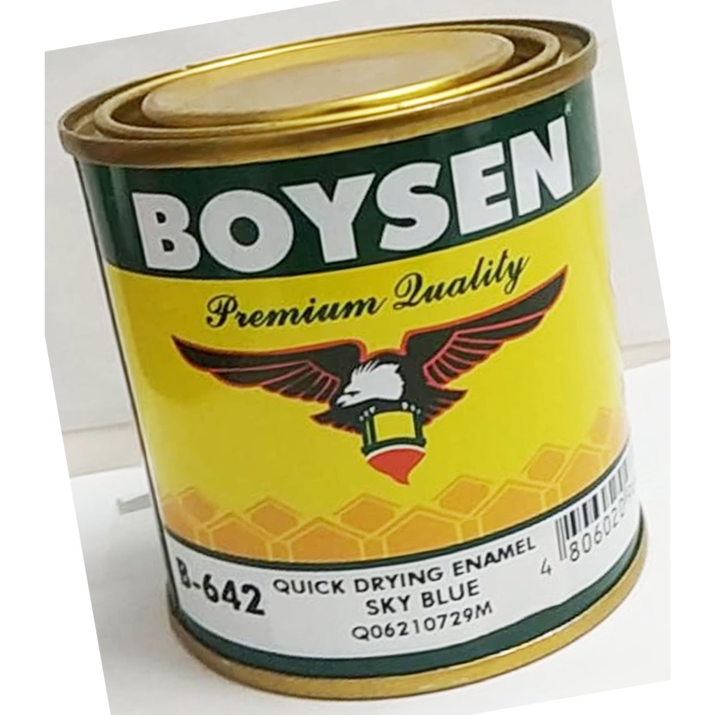 BOYSEN QDE SKY BLUE B-642 ( 1/4 LITER --------- 1/4 LITER --------- 1/4 ...