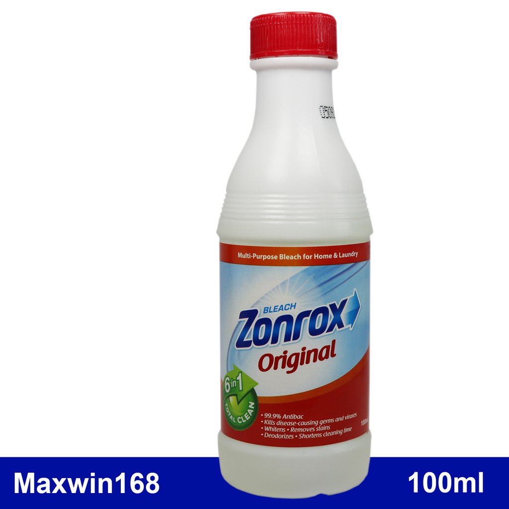 Zonrox Bleach Original Regular 100ml Shopee Philippines