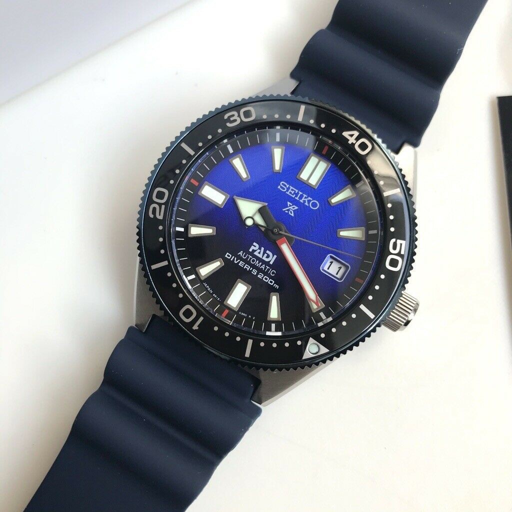 BNEW AUTHENTIC SEIKO SPB071J1 Prospex PADI Automatic Diver Blue Rubber  Strap Watch Made in Japan | Shopee Philippines