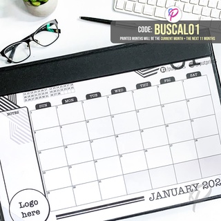 2023 Business / Company Big Flat Desk Calendar by PutPrints | Shopee ...
