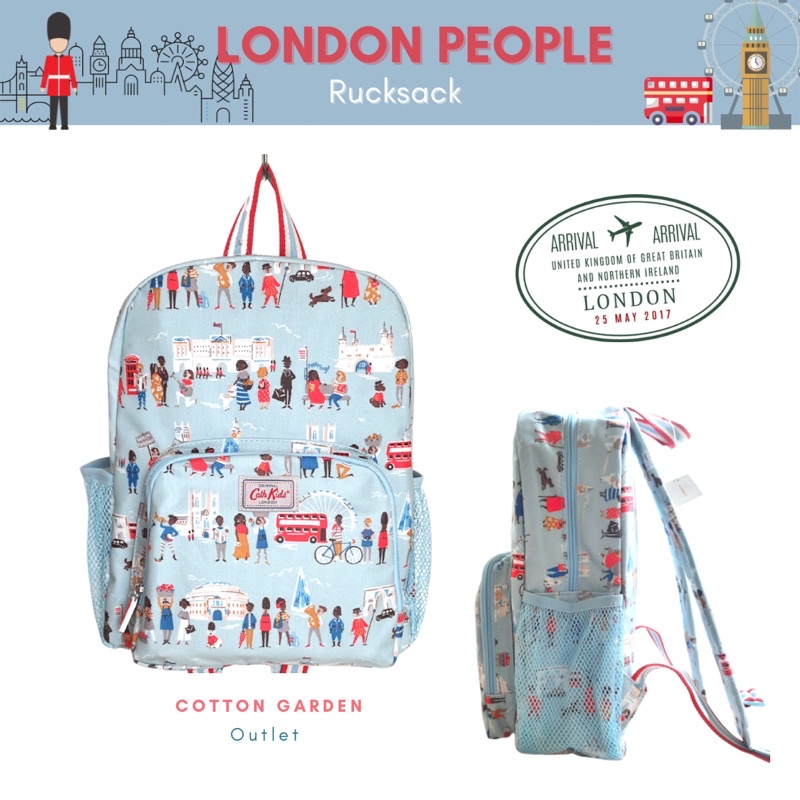 Cath Rucksack London People School Bag Backpack Shopee Philippines