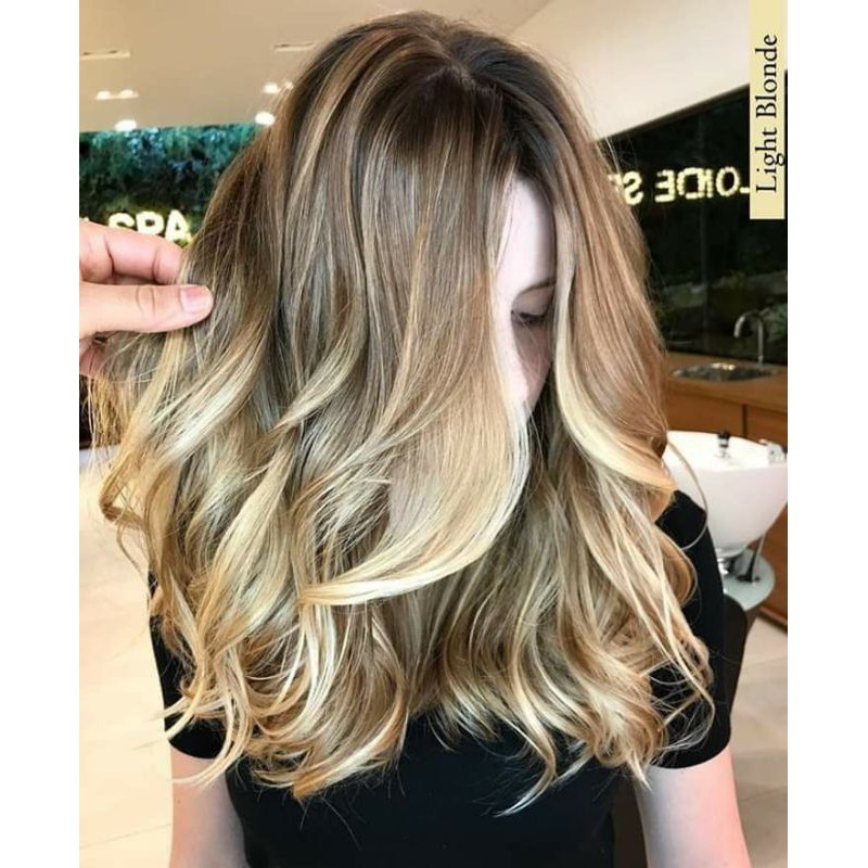 Light Blonde Hair Color ( TOVCH COLOR) | Shopee Philippines