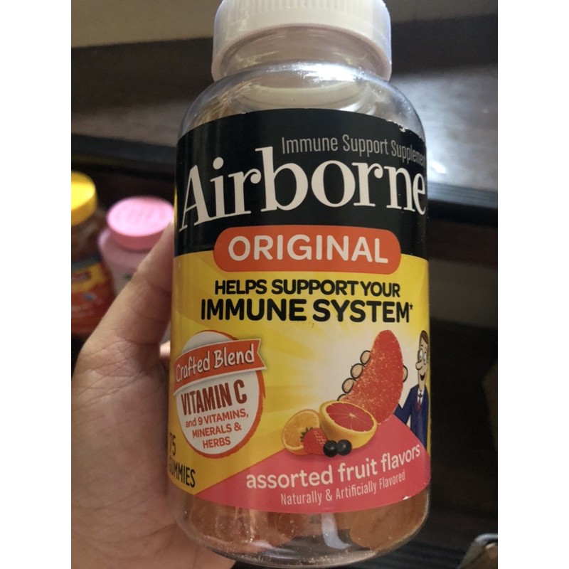 Airborne Vitamin C Gummies (75 gummies) Shopee Philippines