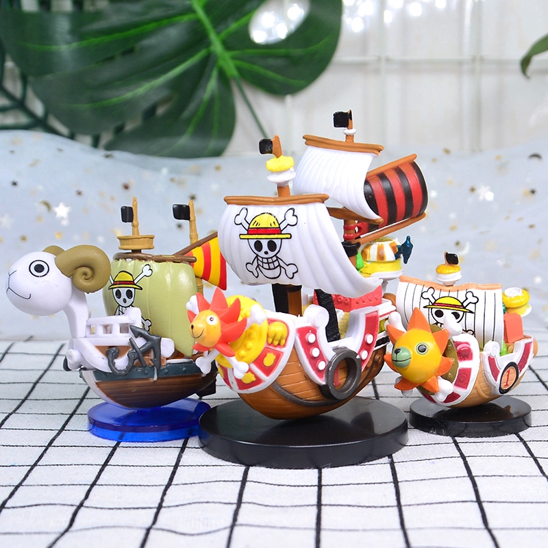 Anime One Piece Boat Action Figures Pirate Ship Thousand Sunny ...