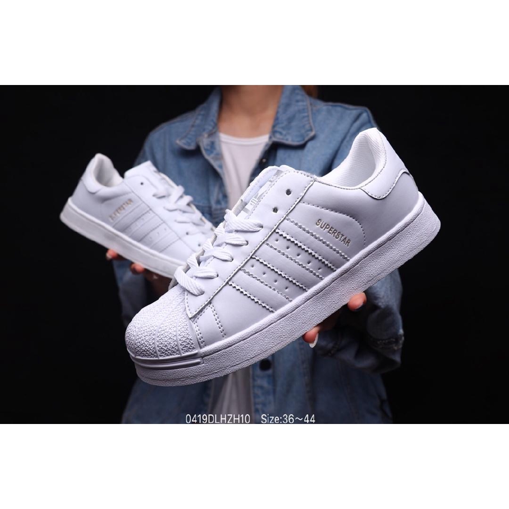 adidas superstar mens all white