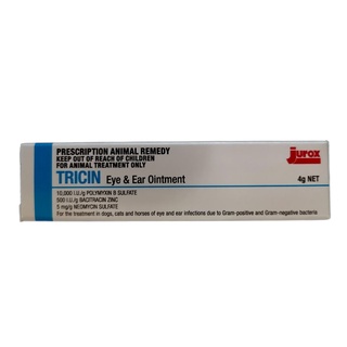 TRICIN Eye and Ear Ointment for Animals (Dogs Cats Horses)