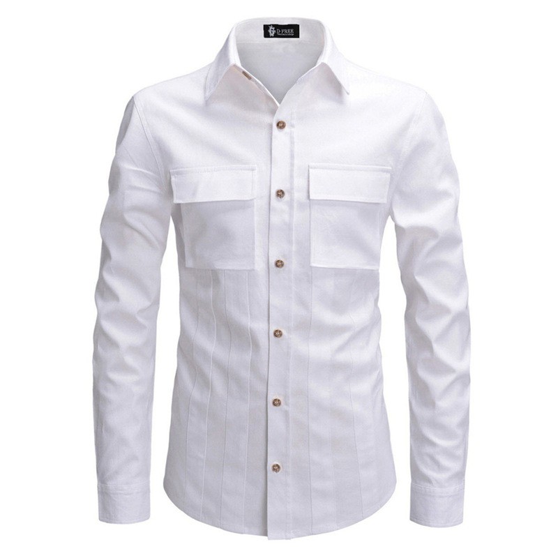 long white shirt mens