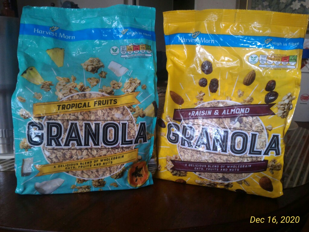 Harvest Morn Crunchy Oat Granola Raisin Almond 1kg Shopee Philippines