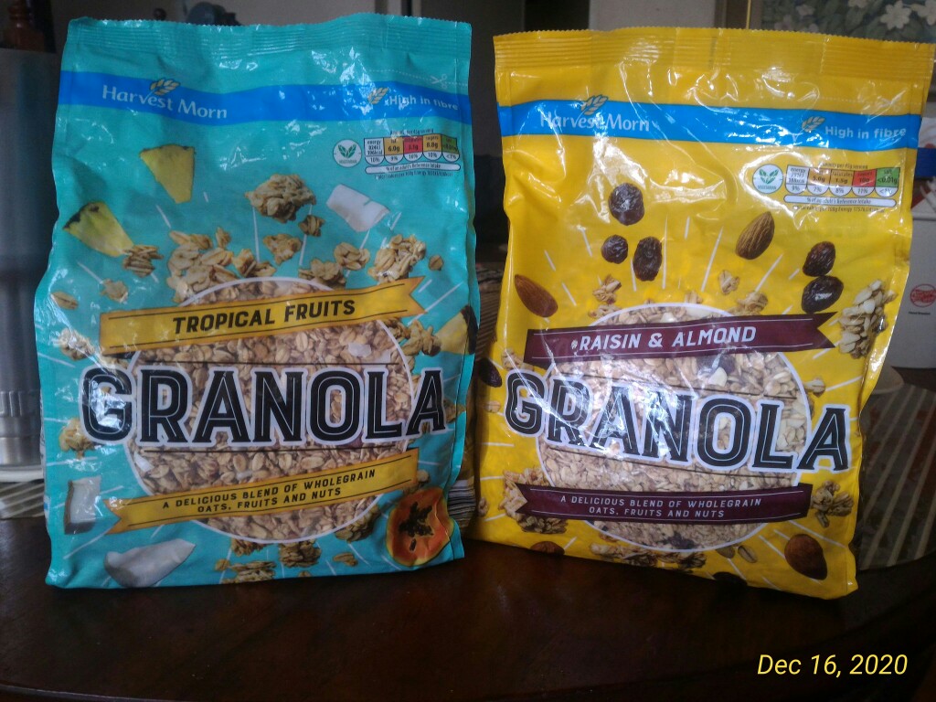 Harvest Morn Crunchy Oat Granola Raisin Almond 1kg Shopee Philippines