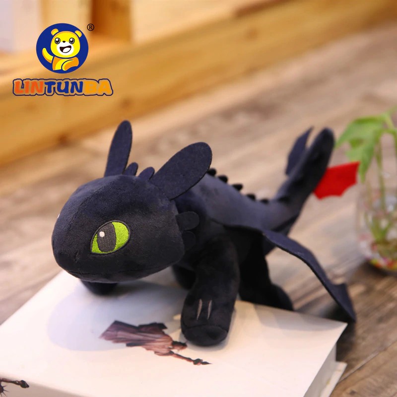 plush toothless dragon