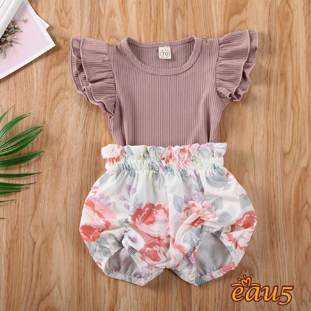 baby girl clothes with ruffles