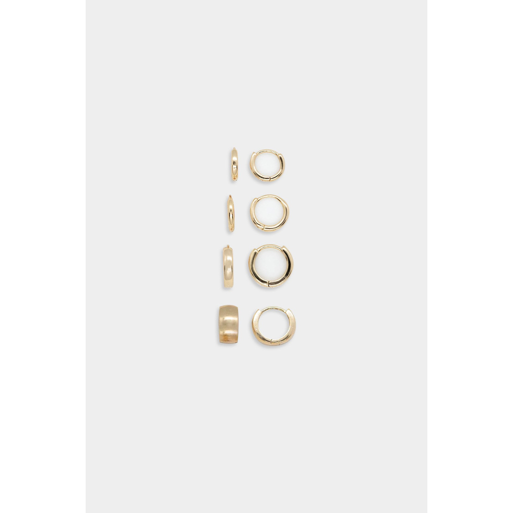 orphic. Clara Essential 18k Gold Earring Set