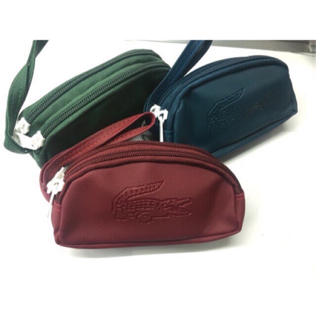 lacoste wallet with coin pocket